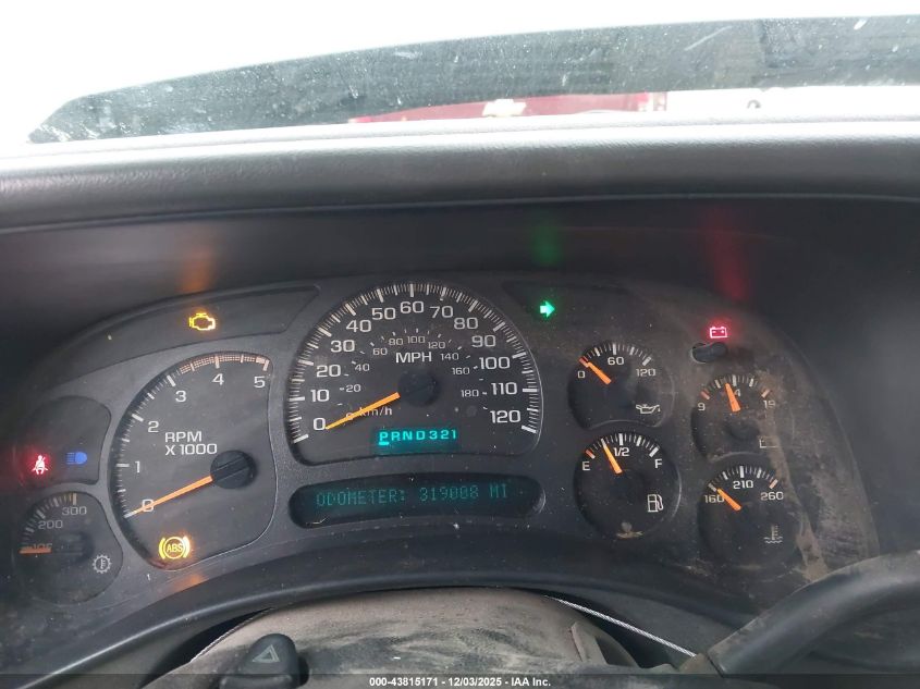 2005 Chevrolet Silverado 2500Hd Ls VIN: 1GCHK23295F904794 Lot: 43815171