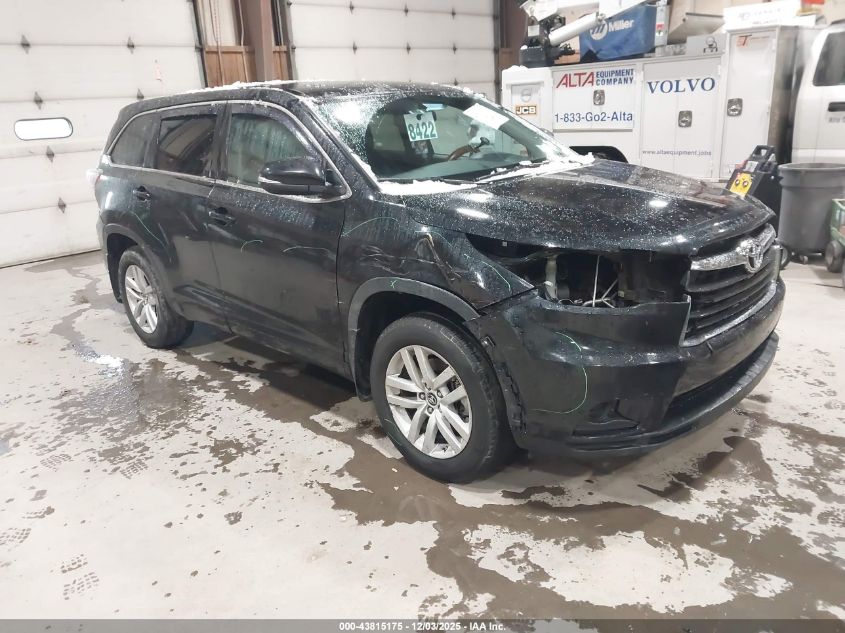 TOYOTA HIGHLANDER LE V6