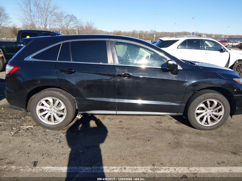 2017 Acura Rdx Technology Acurawatch Plus Packages/W/Technology Package VIN: 5J8TB4H54HL039667 Lot: 43815177