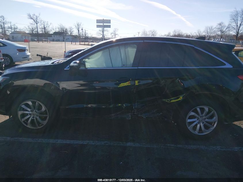 2017 Acura Rdx Technology Acurawatch Plus Packages/W/Technology Package VIN: 5J8TB4H54HL039667 Lot: 43815177