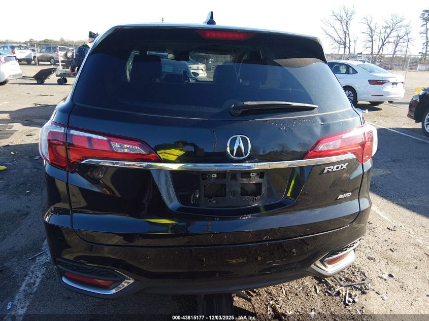 2017 Acura Rdx Technology Acurawatch Plus Packages/W/Technology Package VIN: 5J8TB4H54HL039667 Lot: 43815177