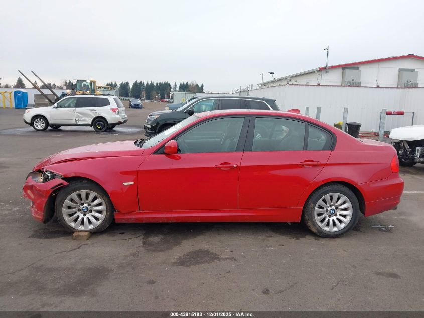 2009 BMW 328I VIN: WBAPH57509NM32977 Lot: 43815183
