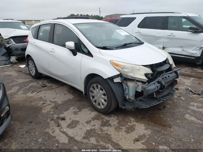 NISSAN VERSA NOTE S (SR)/S PLUS/SL/SR/SV