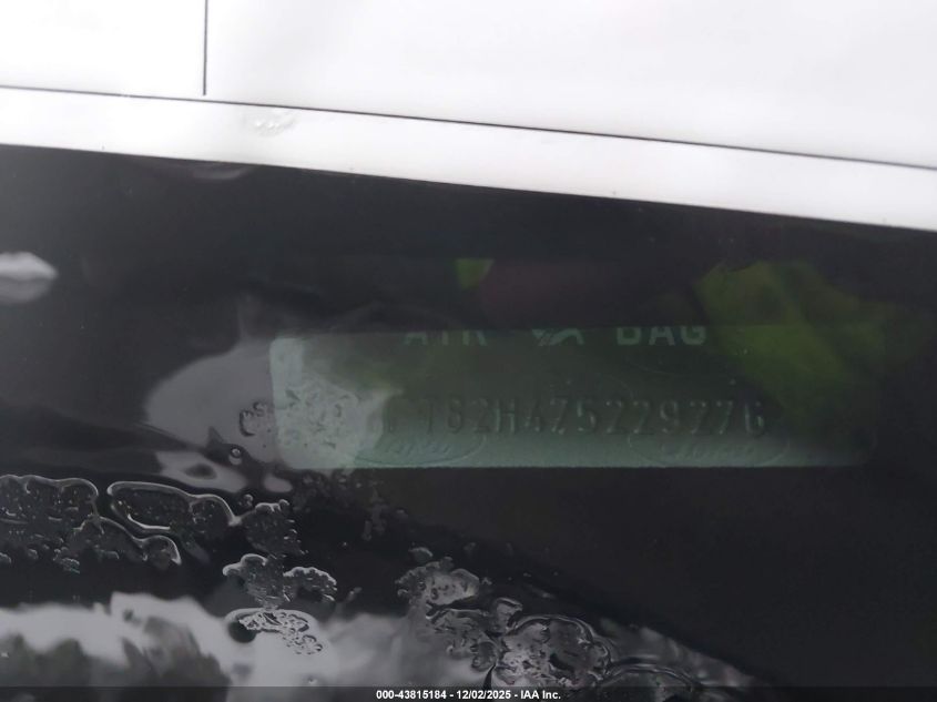 2007 Ford Mustang VIN: 1ZVFT82H475229276 Lot: 43815184