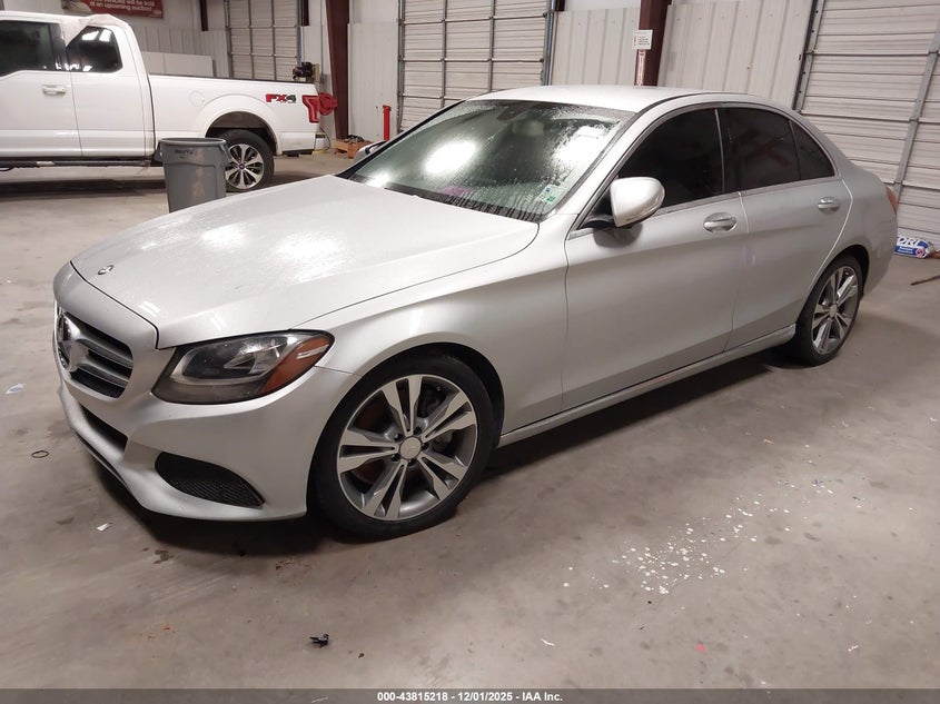 55SWF4JBXFU070937 2015 MERCEDES-BENZ C-KLASSE photo no. 2