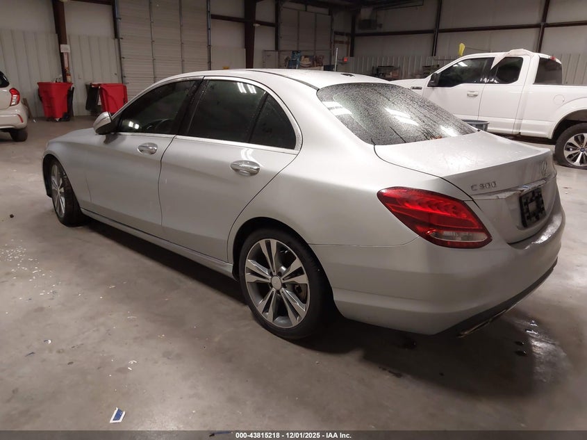 55SWF4JBXFU070937 2015 MERCEDES-BENZ C-KLASSE photo no. 3