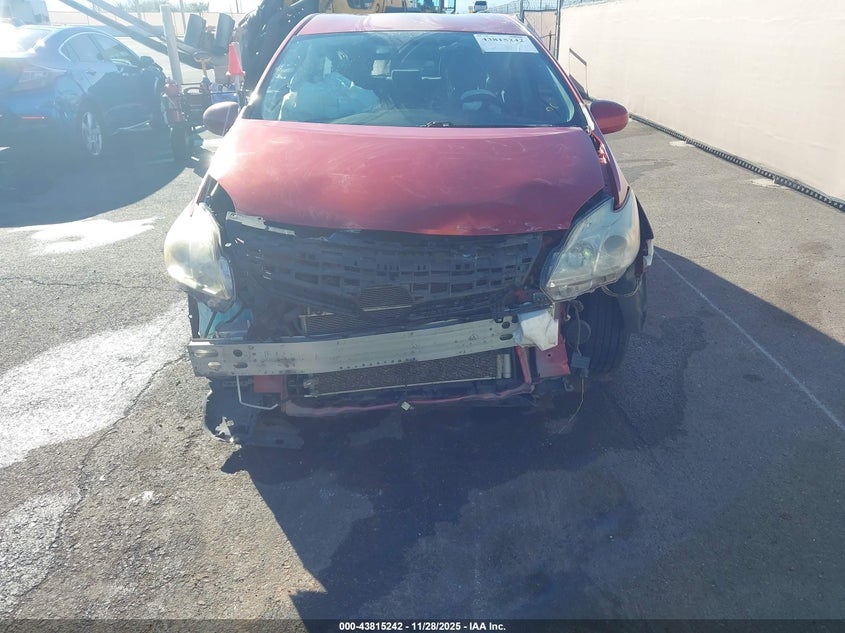 2013 Toyota Prius Two VIN: JTDKN3DU6D0343880 Lot: 43815242