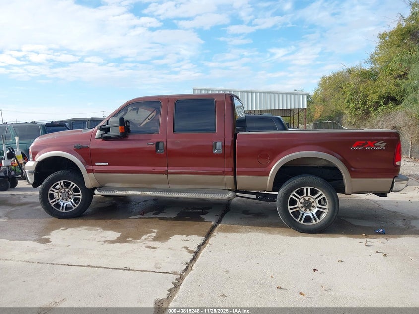 2006 Ford F-250 Lariat/Xl/Xlt VIN: 1FTSW21P56EA64447 Lot: 43815248