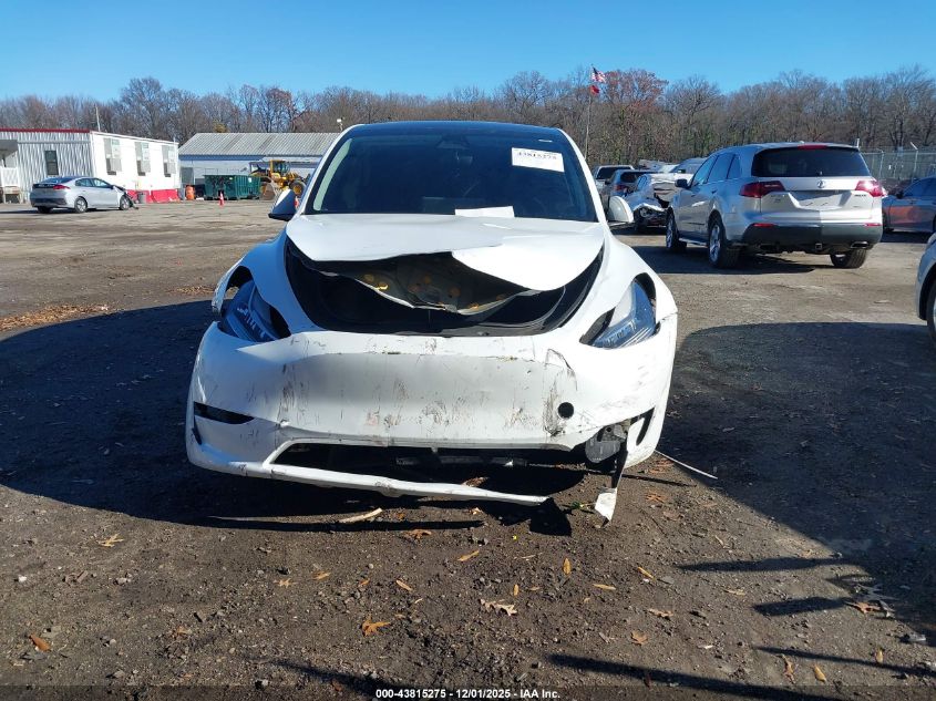 2023 Tesla Model Y Awd/Long Range Dual Motor All-Wheel Drive VIN: 7SAYGDEE5PA030956 Lot: 43815275