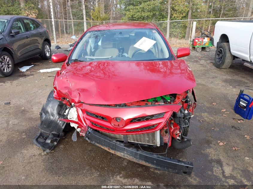 2012 Toyota Corolla Le VIN: 2T1BU4EE6CC791654 Lot: 43815287