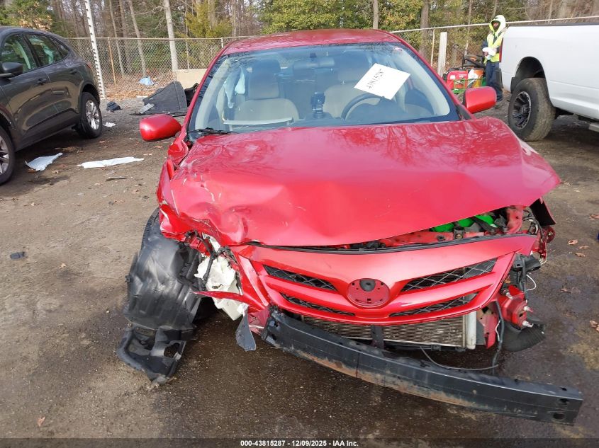 2012 Toyota Corolla Le VIN: 2T1BU4EE6CC791654 Lot: 43815287