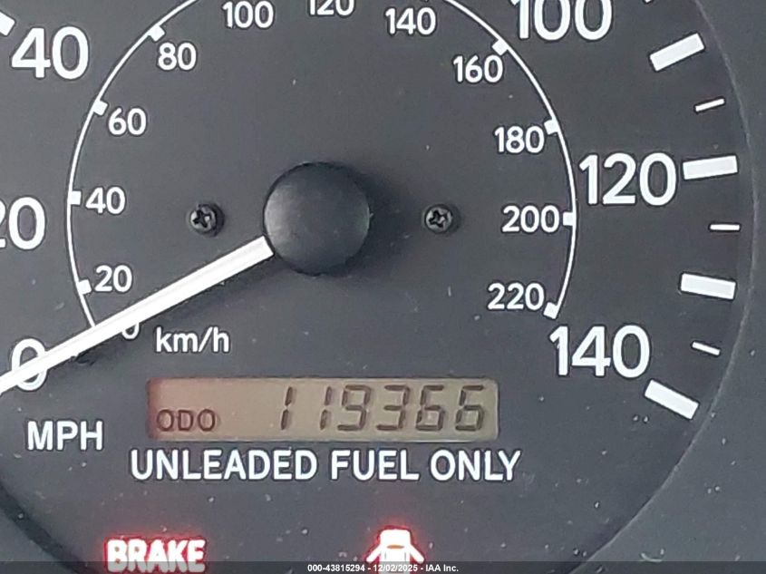 1999 Toyota Camry Le V6 VIN: 4T1BF22KXXU075160 Lot: 43815294