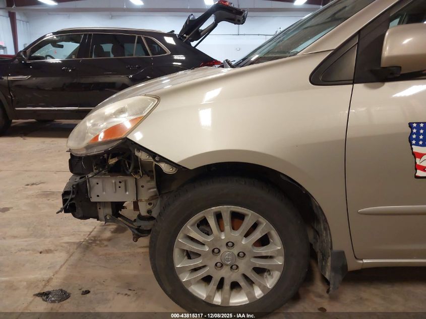 2008 Toyota Sienna Xle VIN: 5TDZK22C48S185179 Lot: 43815317