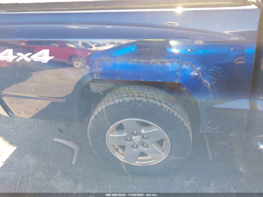 2006 Dodge Dakota Slt VIN: 1D7HW48N66S641407 Lot: 43815343