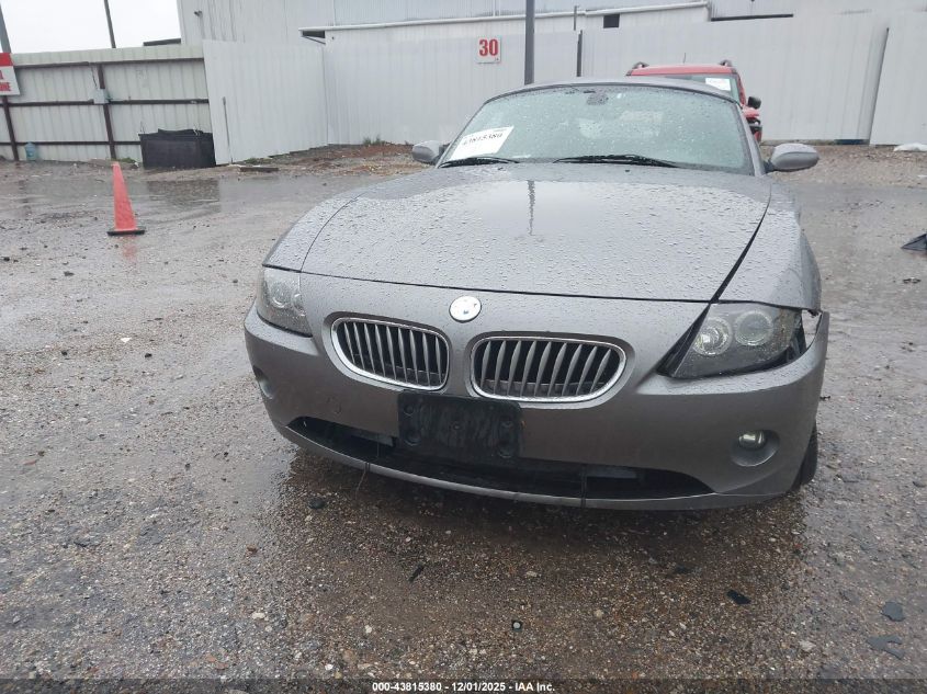 2004 BMW Z4 3.0I VIN: 4USBT53564LU07243 Lot: 43815380