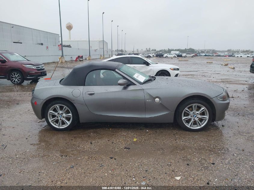 2004 BMW Z4 3.0I VIN: 4USBT53564LU07243 Lot: 43815380