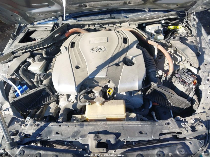 2014 Infiniti Q50 Hybrid Sport VIN: JN1AV7AR8EM702047 Lot: 43815393