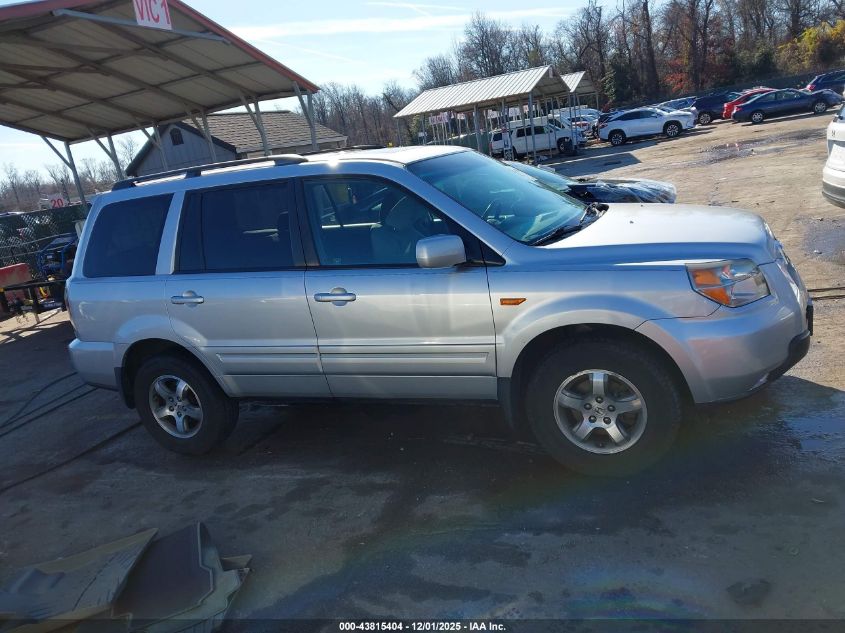 2008 Honda Pilot Se VIN: 5FNYF18338B016566 Lot: 43815404