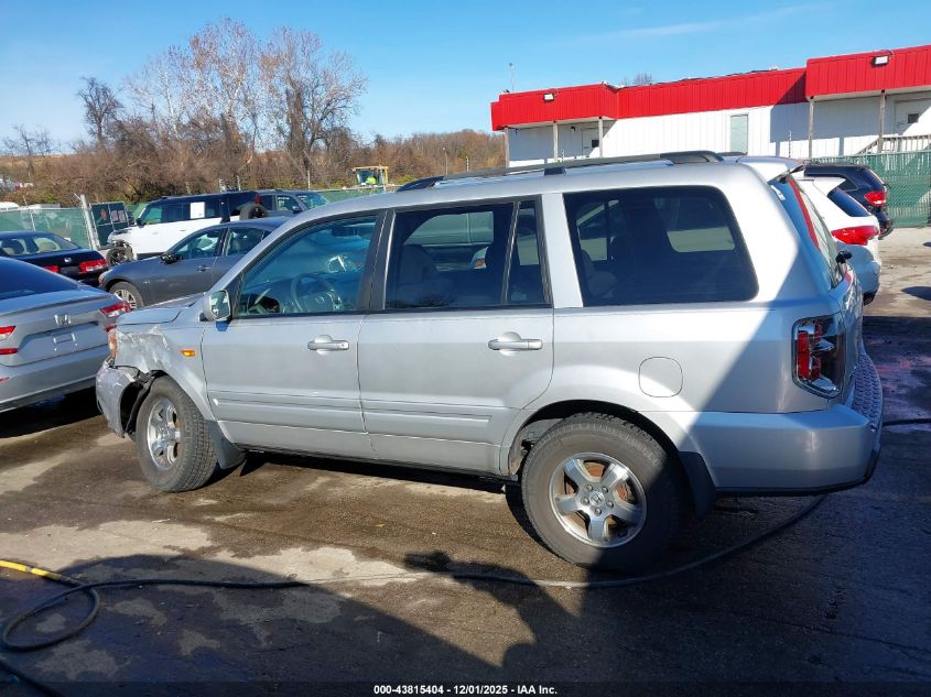 2008 Honda Pilot Se VIN: 5FNYF18338B016566 Lot: 43815404