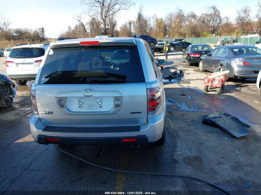 2008 Honda Pilot Se VIN: 5FNYF18338B016566 Lot: 43815404