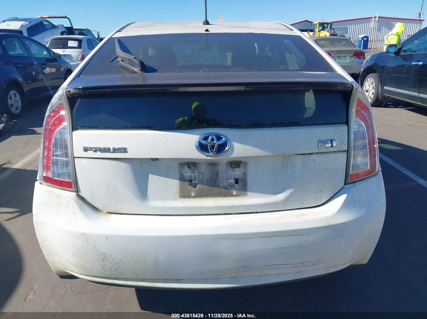 2015 Toyota Prius Two VIN: JTDKN3DU1F1911160 Lot: 43815426