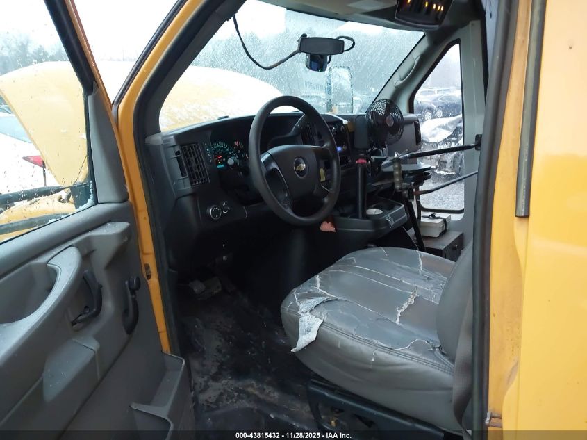 2012 Chevrolet Express Cutaway Work Van VIN: 1GB3G3BG5C1179398 Lot: 43815432