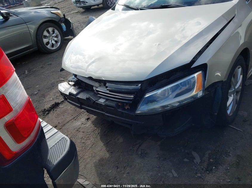 2013 Volkswagen Jetta Se VIN: 3VWBP7AJ4DM227261 Lot: 43815431