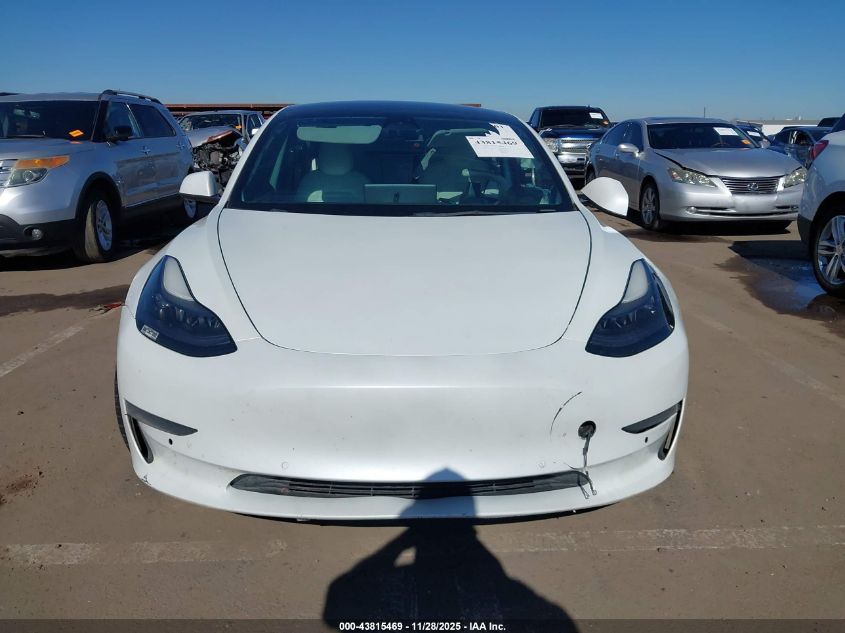 2022 Tesla Model 3 Performance Dual Motor All-Wheel Drive VIN: 5YJ3E1EC5NF234876 Lot: 43815469