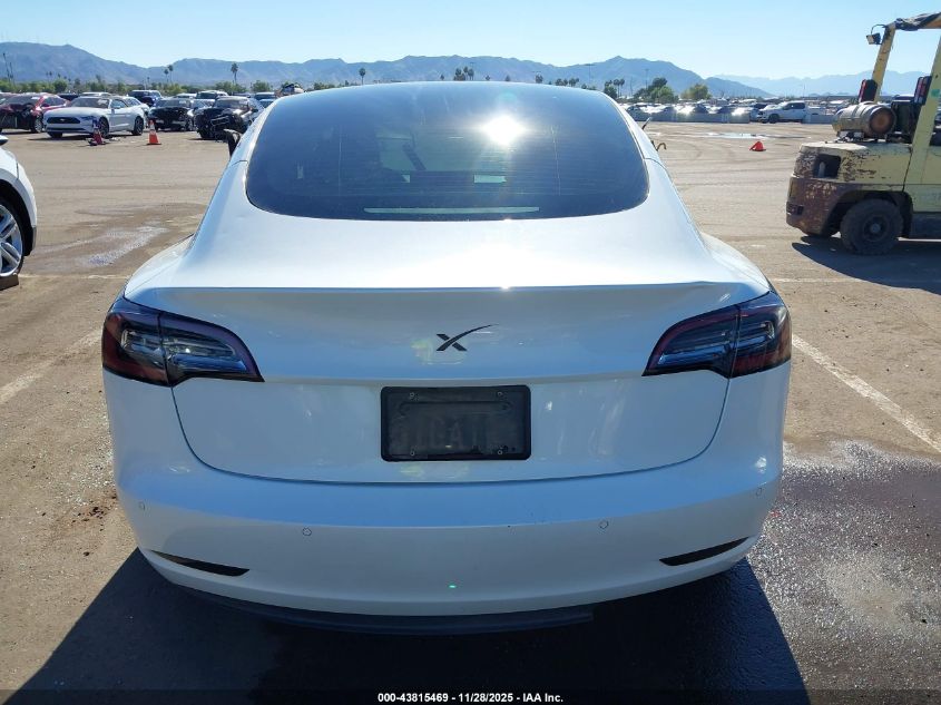 2022 Tesla Model 3 Performance Dual Motor All-Wheel Drive VIN: 5YJ3E1EC5NF234876 Lot: 43815469