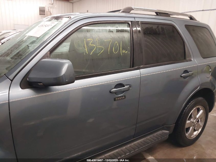 2012 Ford Escape Limited VIN: 1FMCU9EG6CKA57240 Lot: 43815497