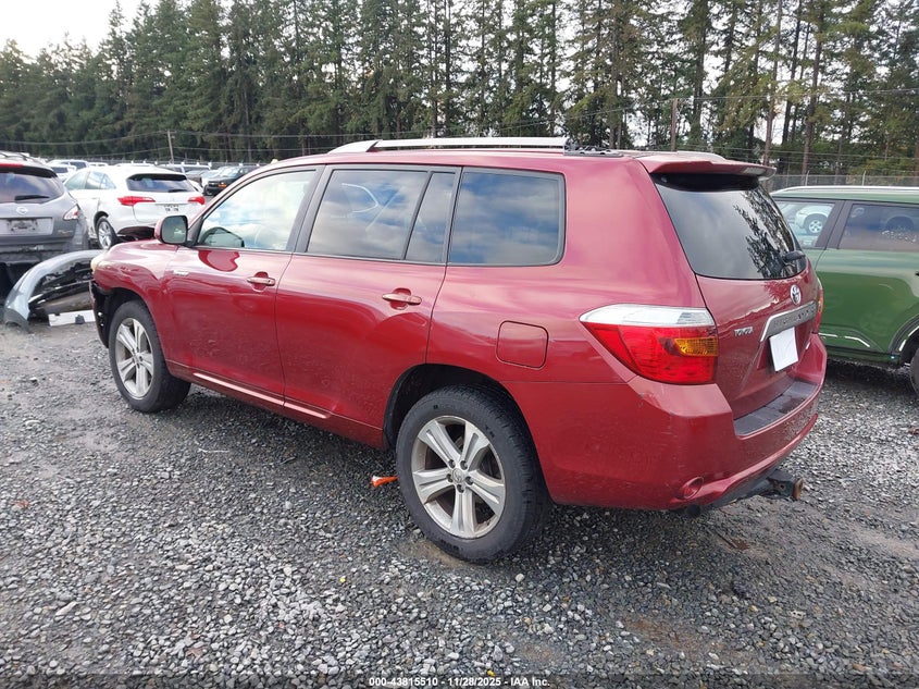 JTEES43A382048177 2008 TOYOTA HIGHLANDER photo no. 3