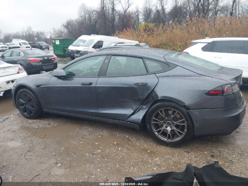2023 Tesla Model S Dual Motor All-Wheel Drive/Standard Range VIN: 5YJSA1E53PF502321 Lot: 43815525