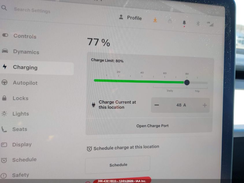 2022 Tesla Model 3 Performance Dual Motor All-Wheel Drive VIN: 5YJ3E1EC4NF261521 Lot: 43815533