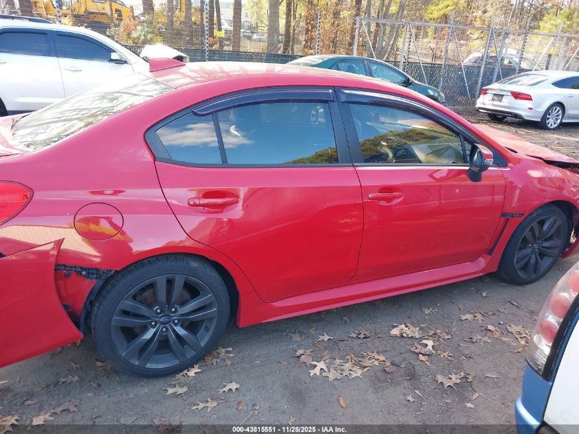 2016 Subaru Wrx Limited VIN: JF1VA1N64G8829628 Lot: 43815551