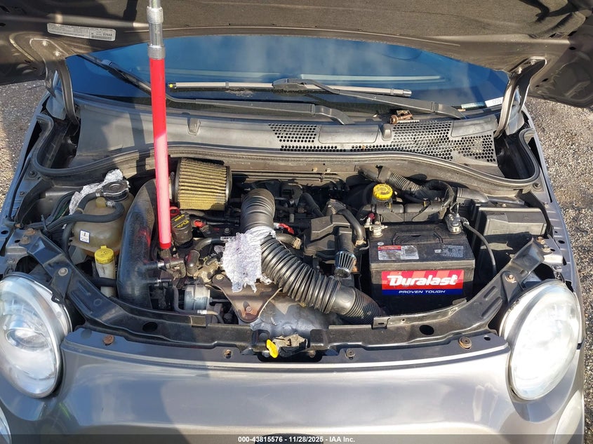 2013 Fiat 500 Abarth VIN: 3C3CFFFH7DT573454 Lot: 43815576