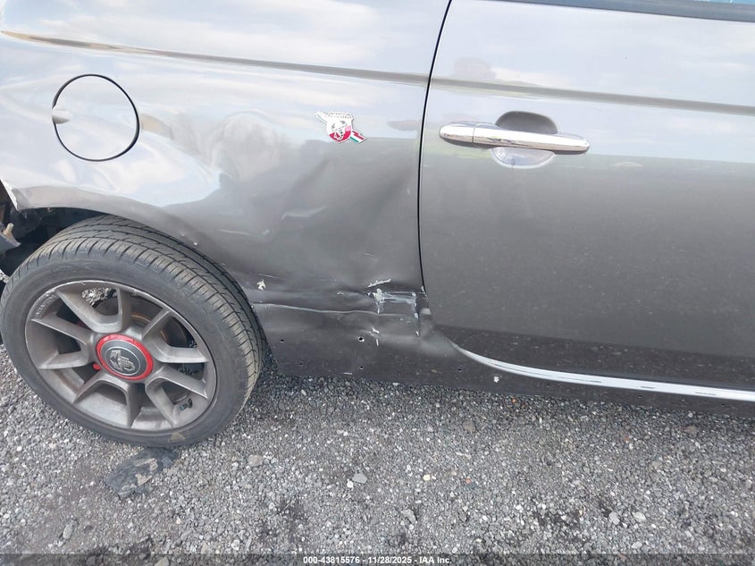 2013 Fiat 500 Abarth VIN: 3C3CFFFH7DT573454 Lot: 43815576