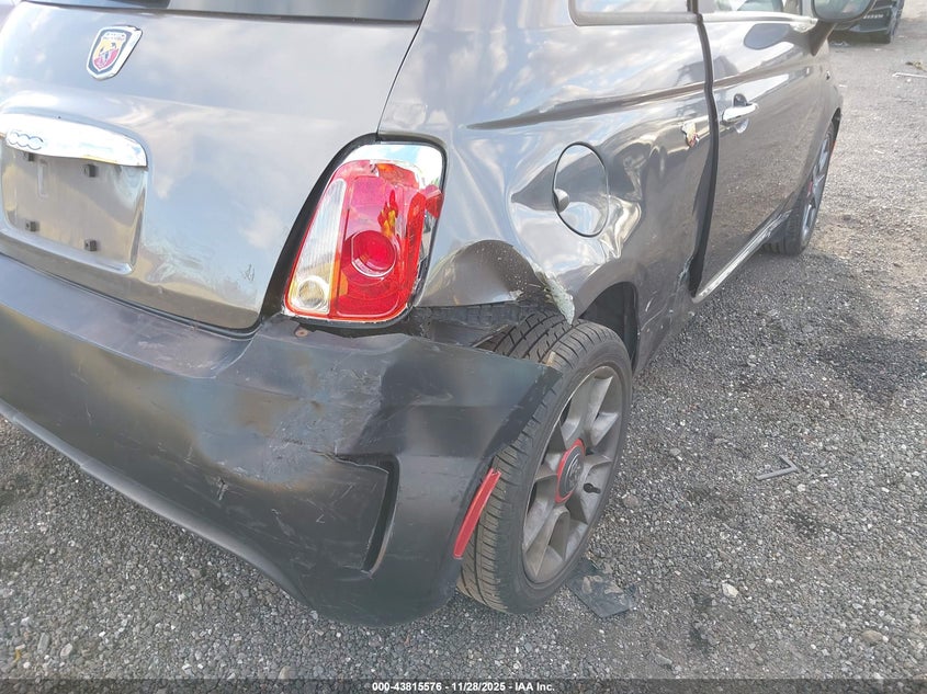 2013 Fiat 500 Abarth VIN: 3C3CFFFH7DT573454 Lot: 43815576