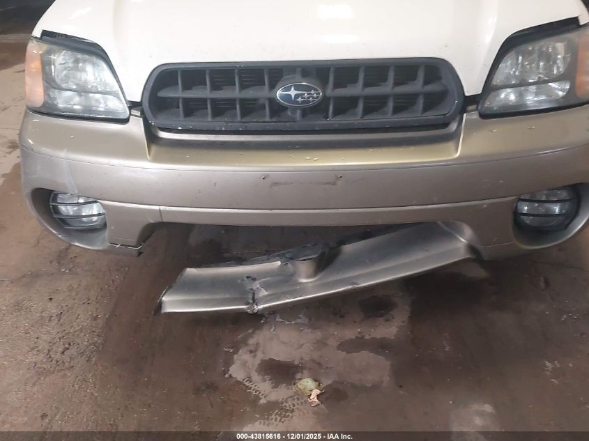 2004 Subaru Outback VIN: 4S3BH675047646562 Lot: 43815616