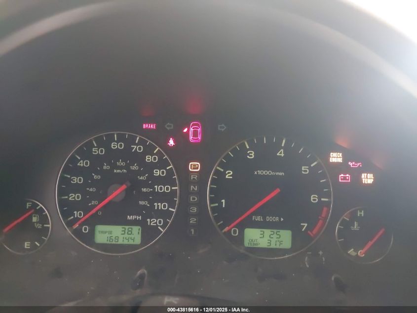 2004 Subaru Outback VIN: 4S3BH675047646562 Lot: 43815616