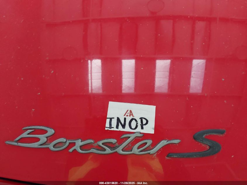 2004 Porsche Boxster S/S Special Edition VIN: WP0CB29824S660403 Lot: 43815620