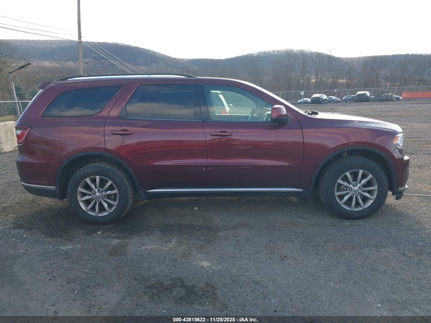 2017 Dodge Durango Sxt Awd VIN: 1C4RDJAG9HC839913 Lot: 43815622