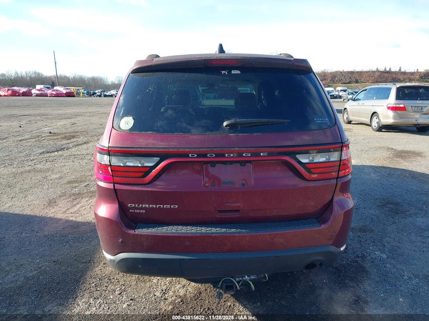 2017 Dodge Durango Sxt Awd VIN: 1C4RDJAG9HC839913 Lot: 43815622