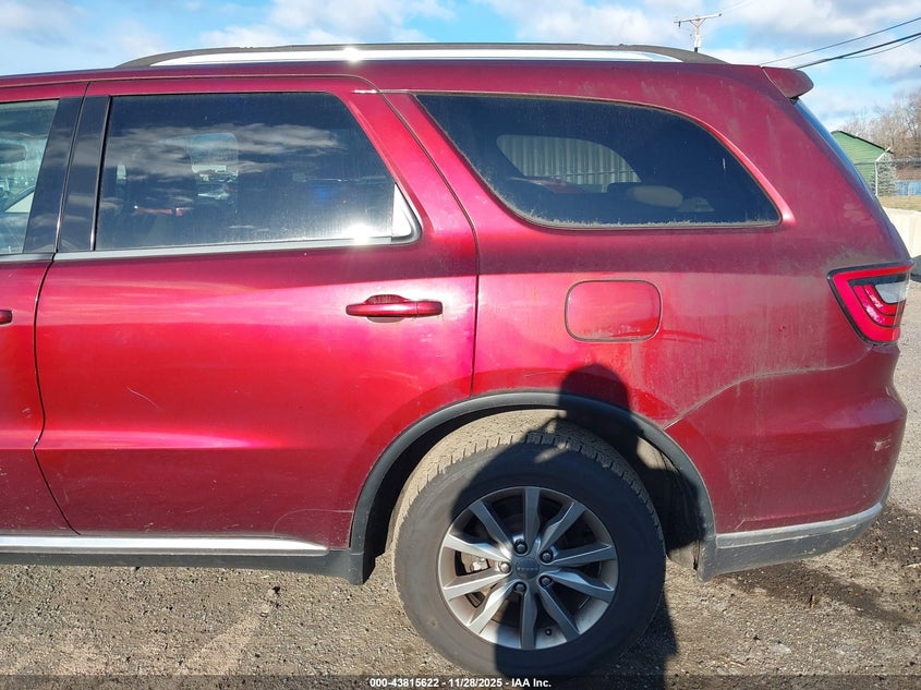 2017 Dodge Durango Sxt Awd VIN: 1C4RDJAG9HC839913 Lot: 43815622