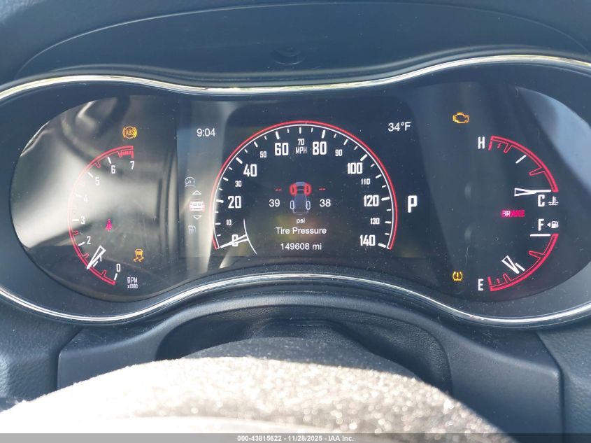 2017 Dodge Durango Sxt Awd VIN: 1C4RDJAG9HC839913 Lot: 43815622