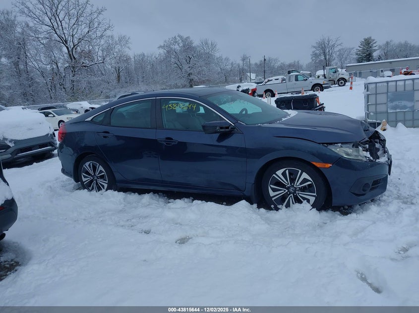 2017 Honda Civic Ex-T VIN: 19XFC1F33HE005706 Lot: 43815644