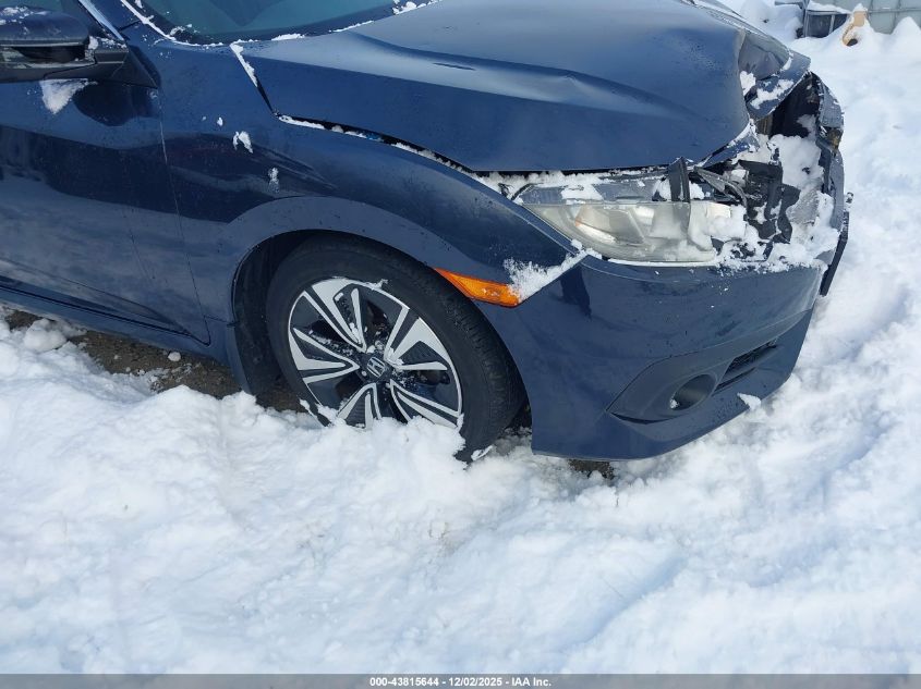 2017 Honda Civic Ex-T VIN: 19XFC1F33HE005706 Lot: 43815644