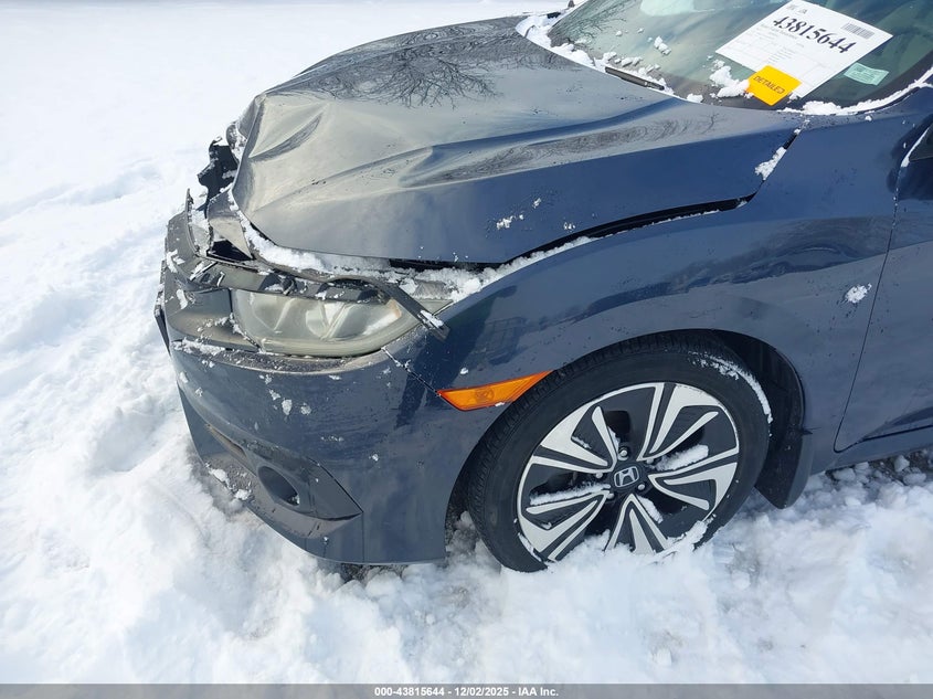 2017 Honda Civic Ex-T VIN: 19XFC1F33HE005706 Lot: 43815644