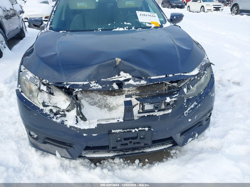 2017 Honda Civic Ex-T VIN: 19XFC1F33HE005706 Lot: 43815644