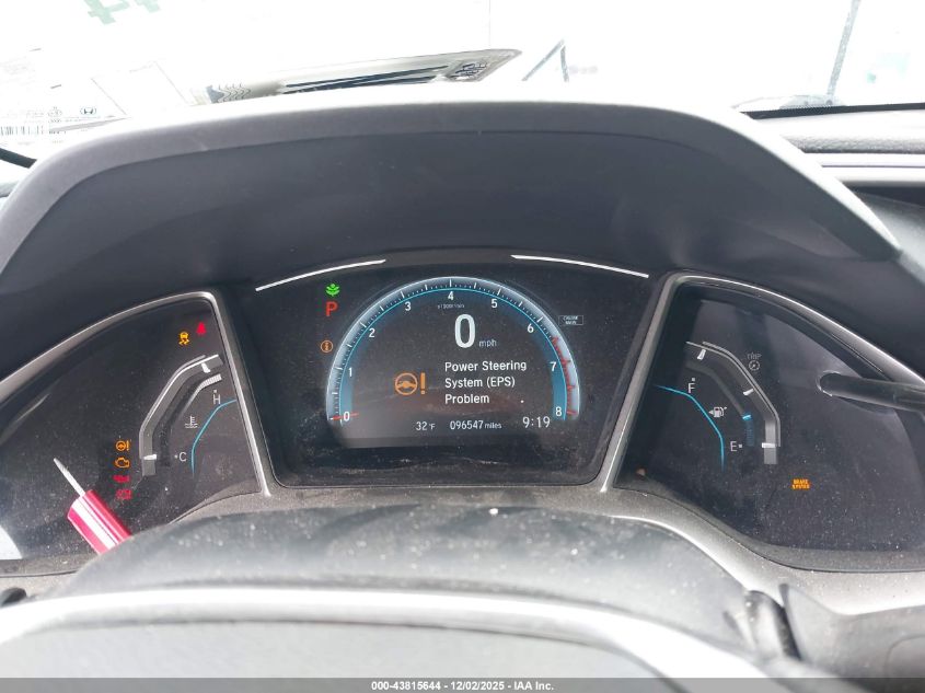 2017 Honda Civic Ex-T VIN: 19XFC1F33HE005706 Lot: 43815644