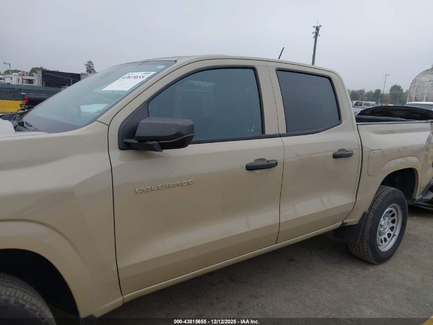 2023 Chevrolet Colorado 2Wd Short Box Wt VIN: 1GCGSBEC0P1166322 Lot: 43815655